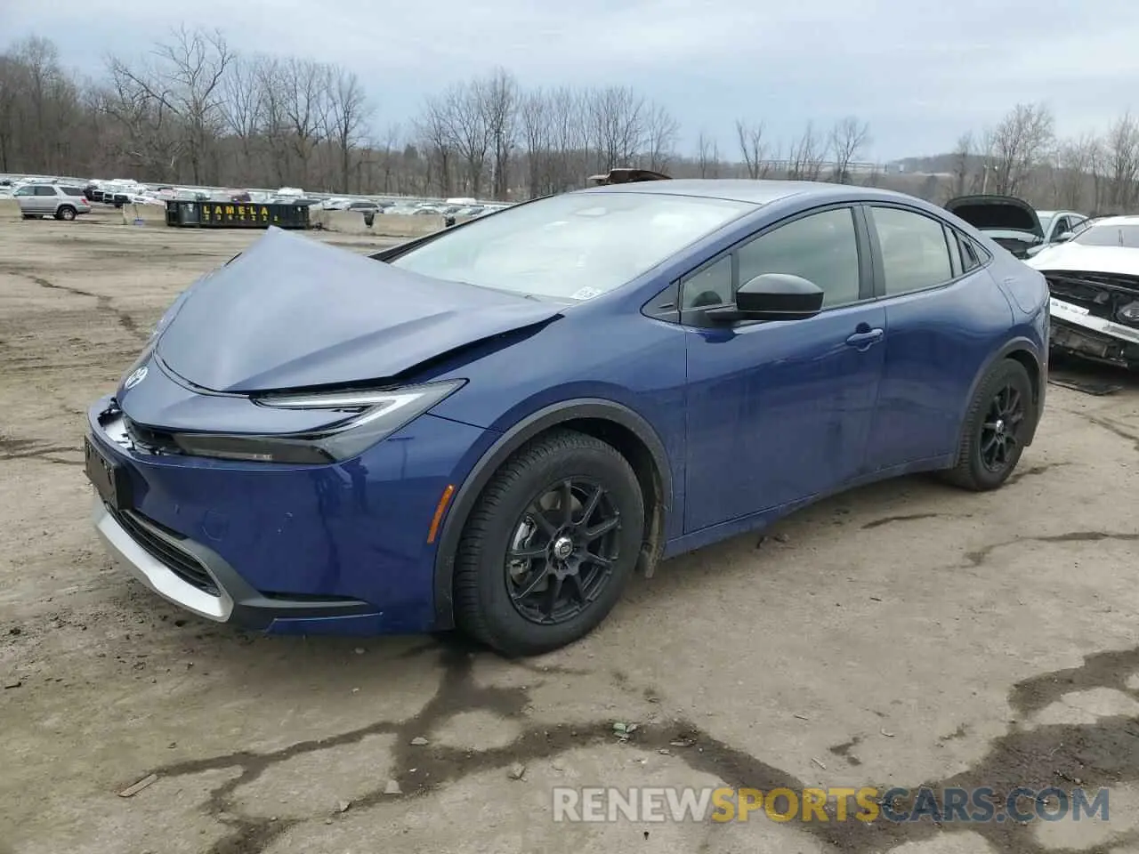 1 Photograph of a damaged car JTDACACU2R3032914 TOYOTA PRIUS 2024