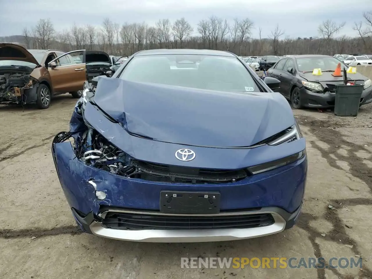 5 Photograph of a damaged car JTDACACU2R3032914 TOYOTA PRIUS 2024