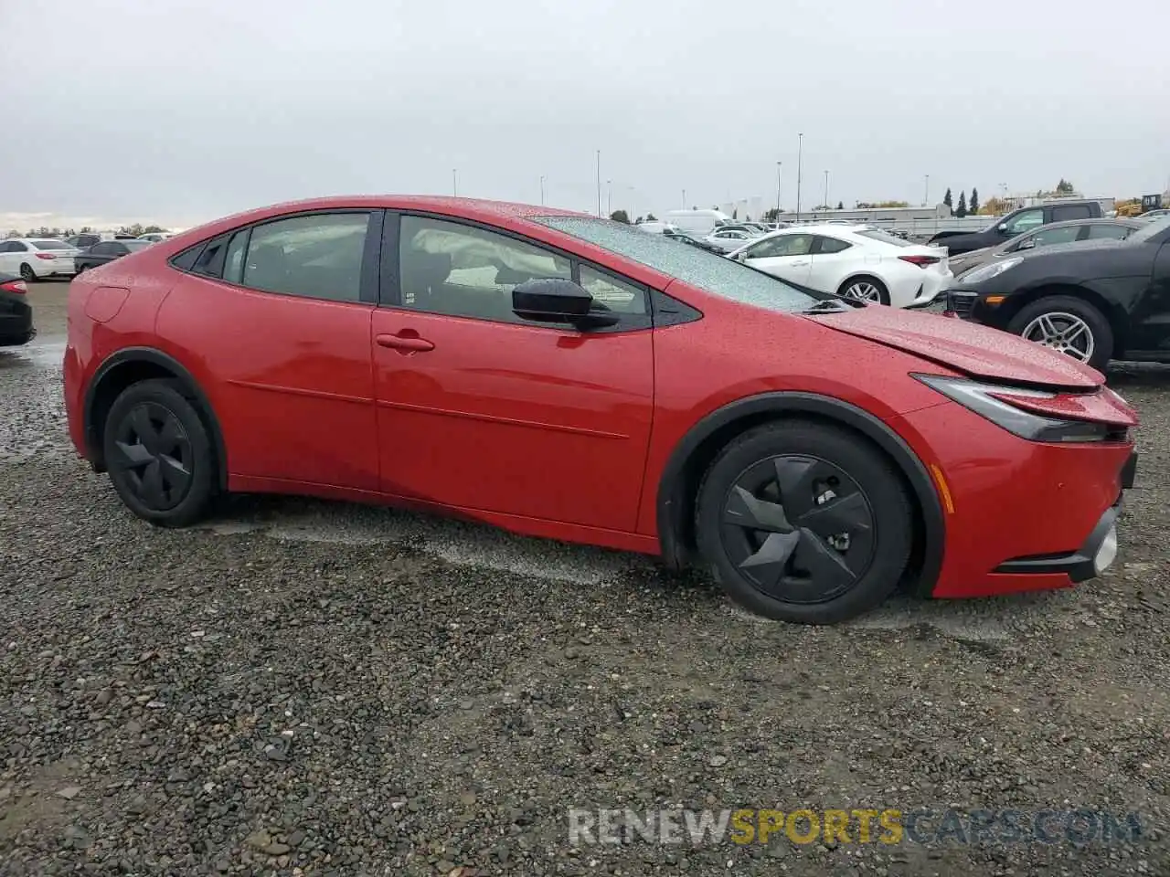 4 Photograph of a damaged car JTDACACU3R3029780 TOYOTA PRIUS 2024