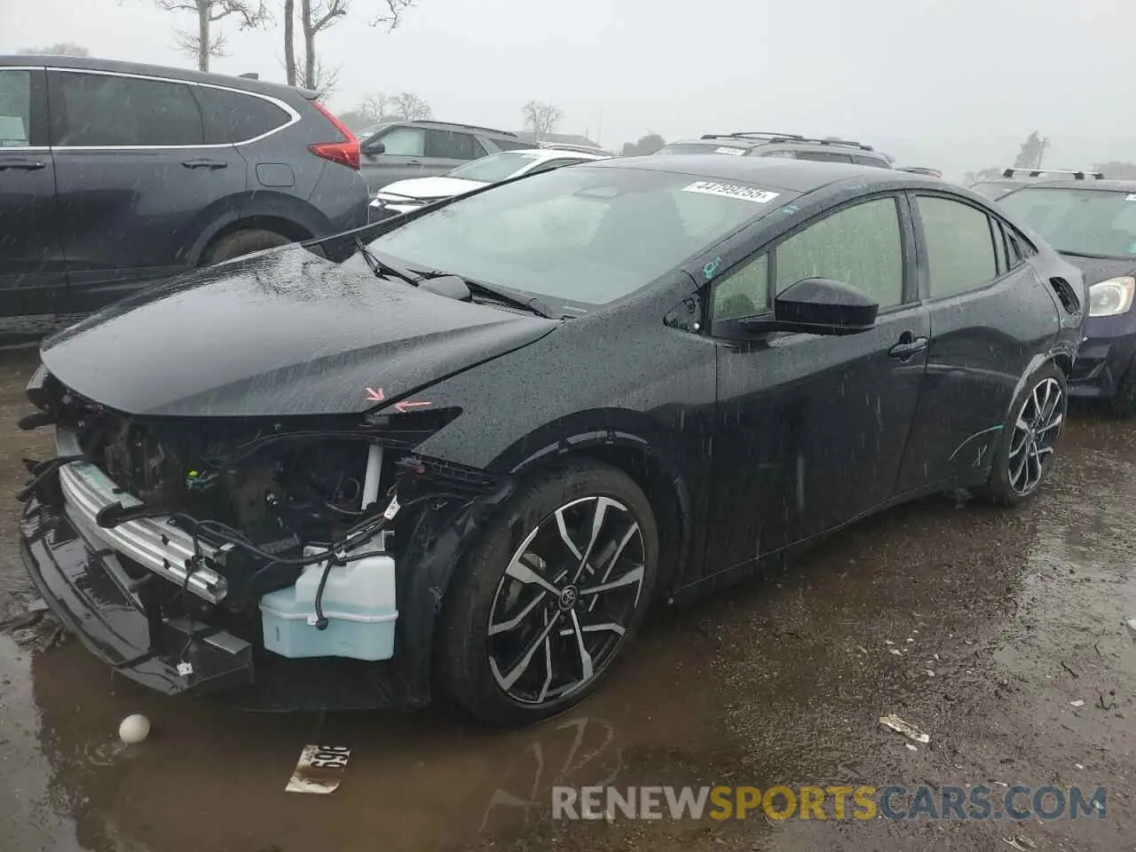 1 Photograph of a damaged car JTDACACU5R3012799 TOYOTA PRIUS 2024