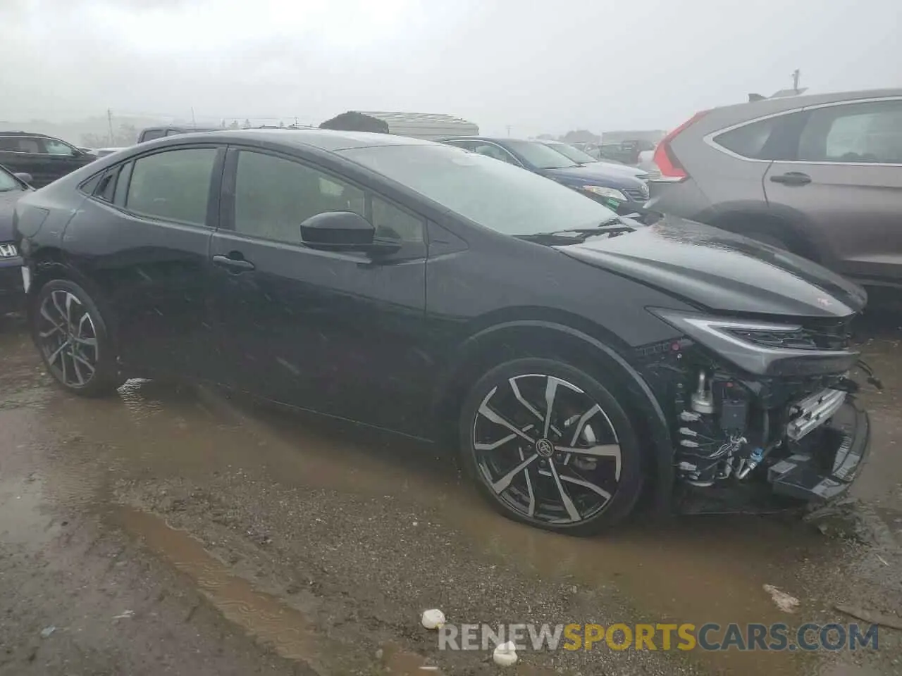 4 Photograph of a damaged car JTDACACU5R3012799 TOYOTA PRIUS 2024