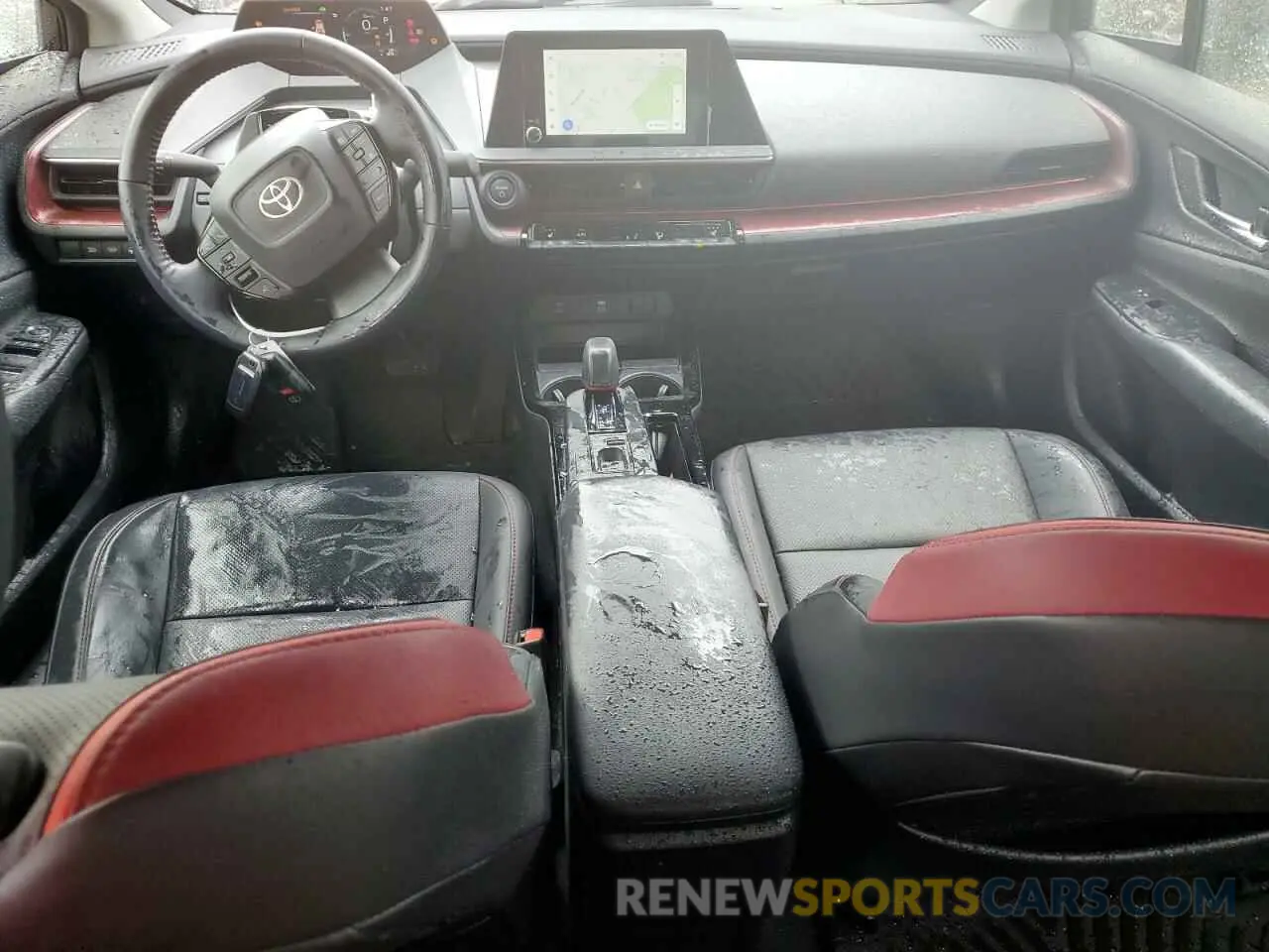 8 Photograph of a damaged car JTDACACU5R3012799 TOYOTA PRIUS 2024