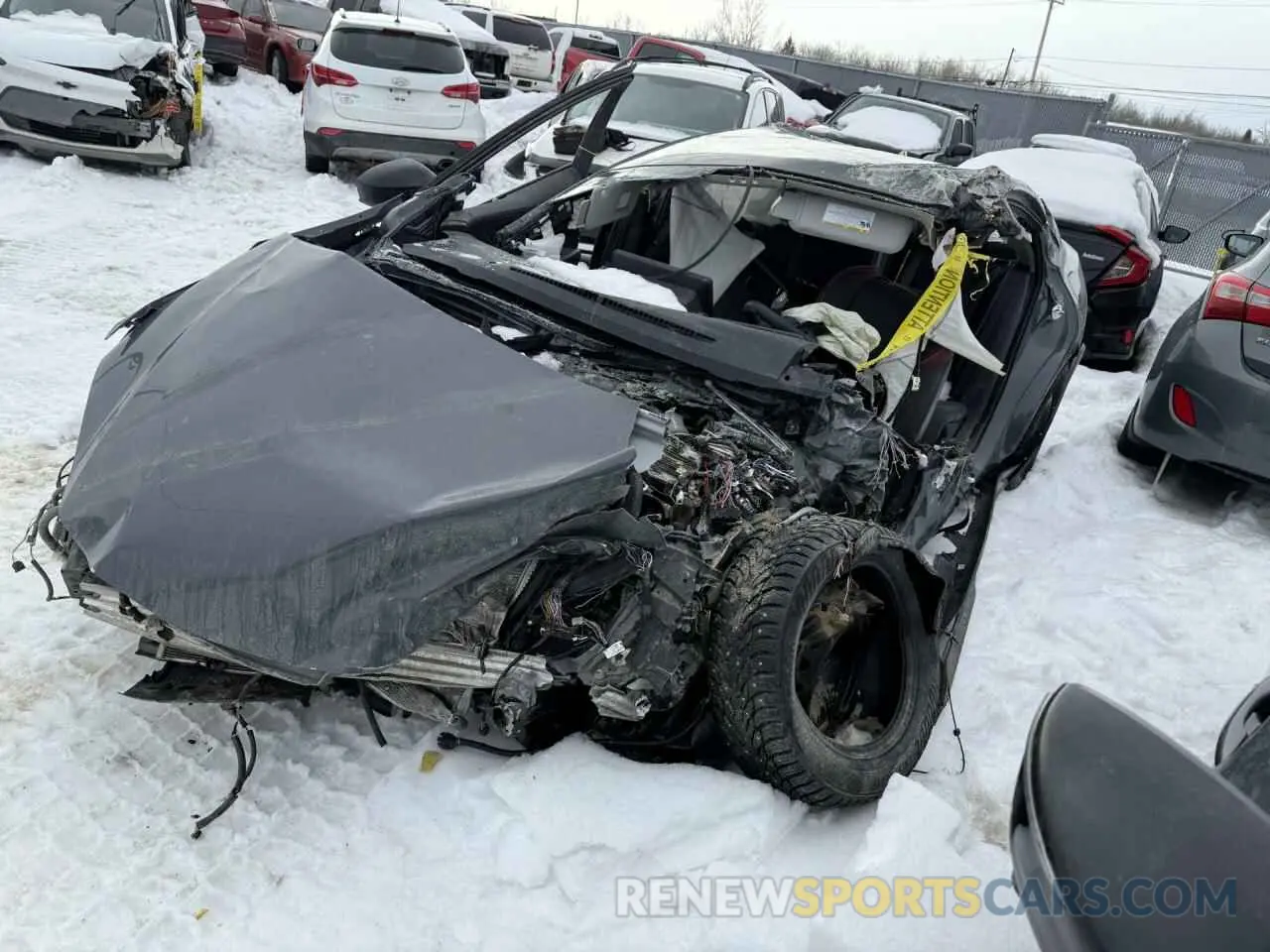 1 Photograph of a damaged car JTDACACU6R3029210 TOYOTA PRIUS 2024