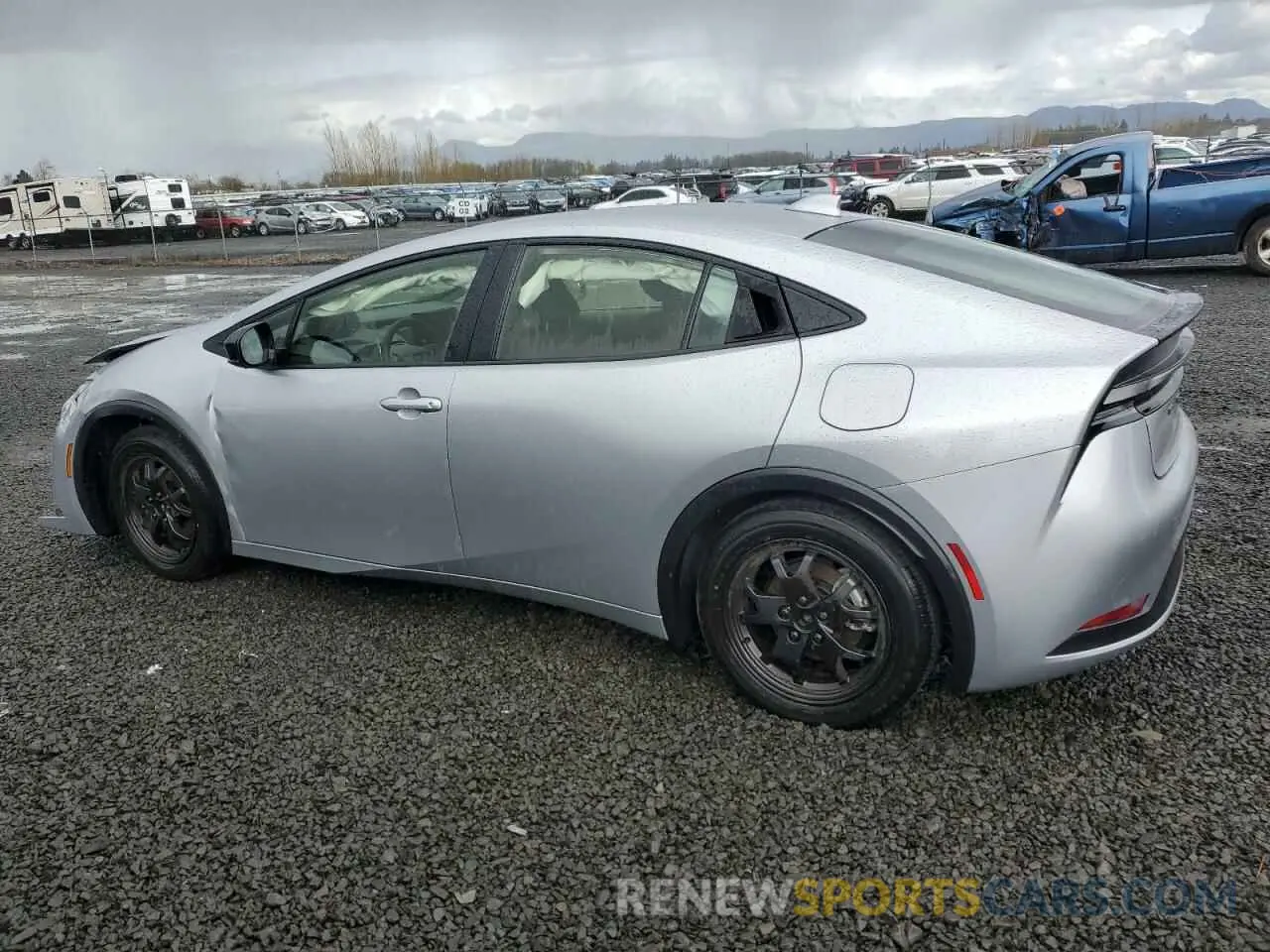 2 Photograph of a damaged car JTDACACU8R3020850 TOYOTA PRIUS 2024