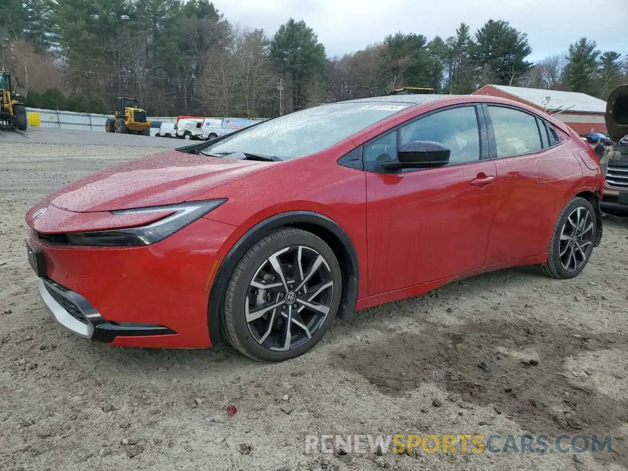 1 Photograph of a damaged car JTDACACUXR3015973 TOYOTA PRIUS 2024