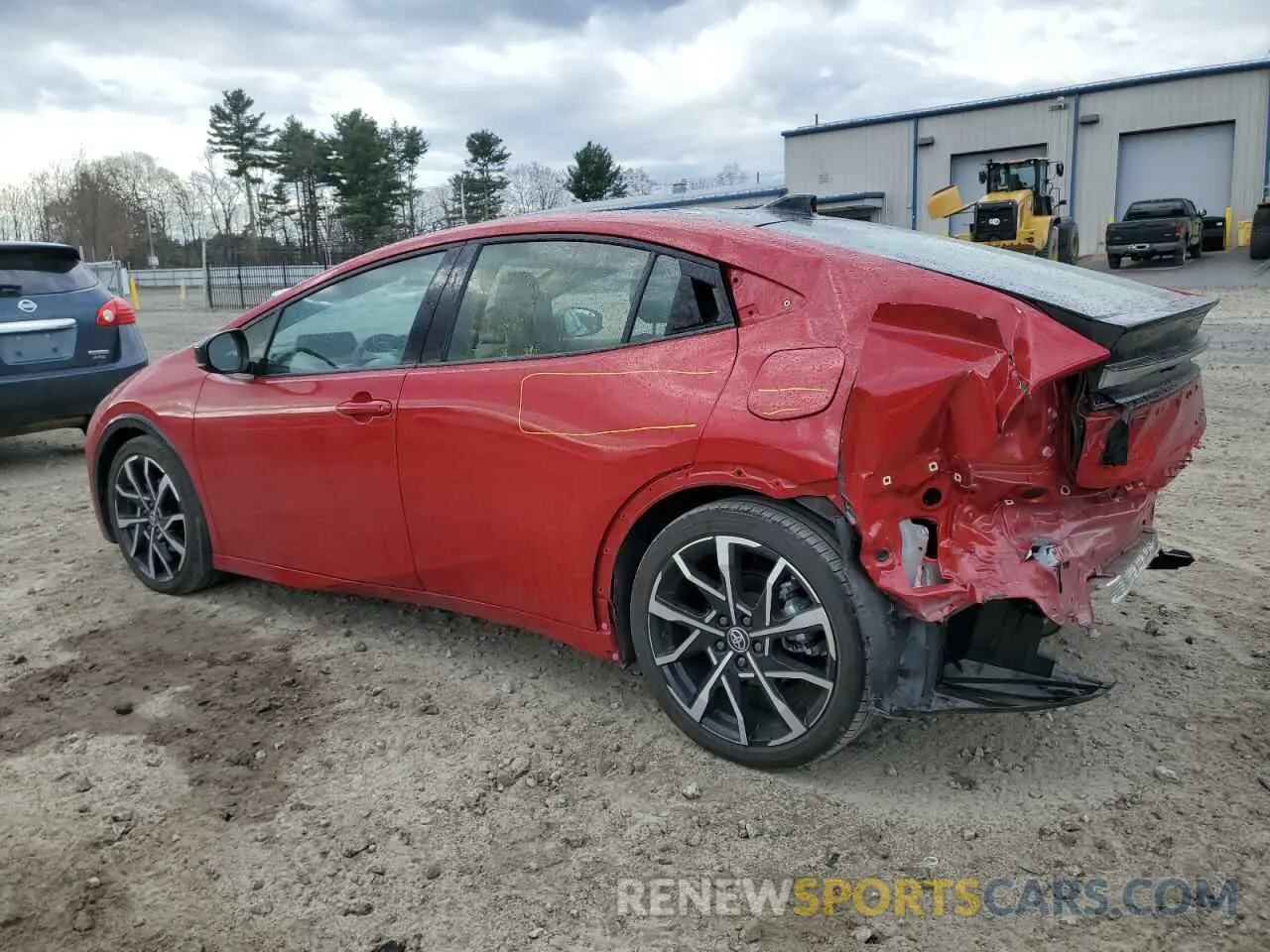 2 Photograph of a damaged car JTDACACUXR3015973 TOYOTA PRIUS 2024