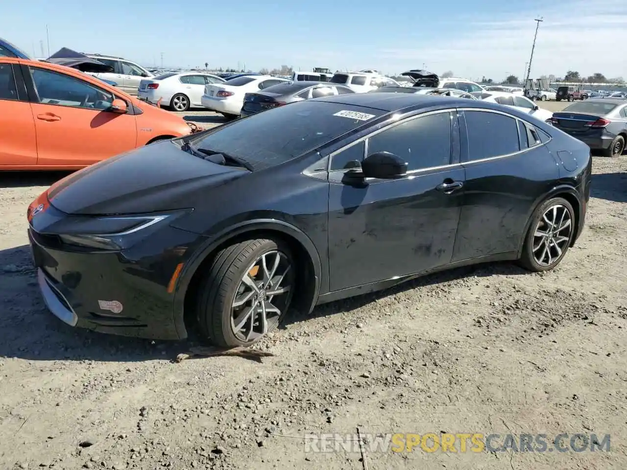 1 Photograph of a damaged car JTDACACUXR3017688 TOYOTA PRIUS 2024