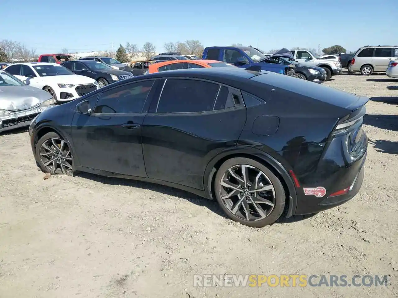 2 Photograph of a damaged car JTDACACUXR3017688 TOYOTA PRIUS 2024