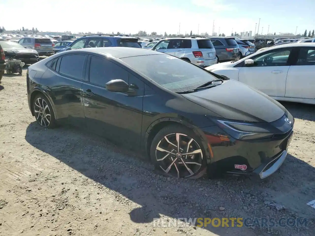 4 Photograph of a damaged car JTDACACUXR3017688 TOYOTA PRIUS 2024