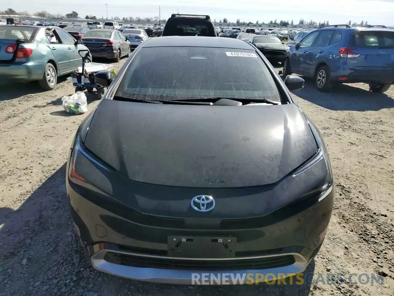 5 Photograph of a damaged car JTDACACUXR3017688 TOYOTA PRIUS 2024