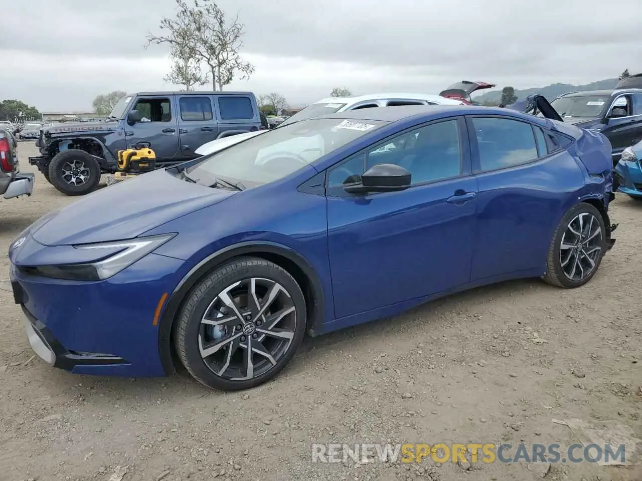 1 Photograph of a damaged car JTDACACUXR3035253 TOYOTA PRIUS 2024