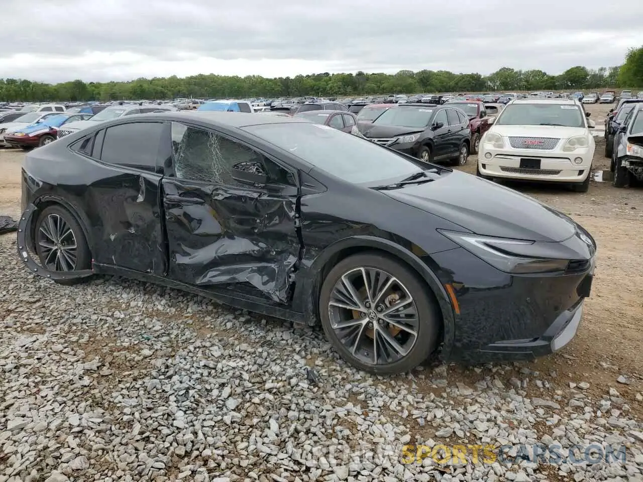 4 Photograph of a damaged car JTDADABU0R3007668 TOYOTA PRIUS 2024