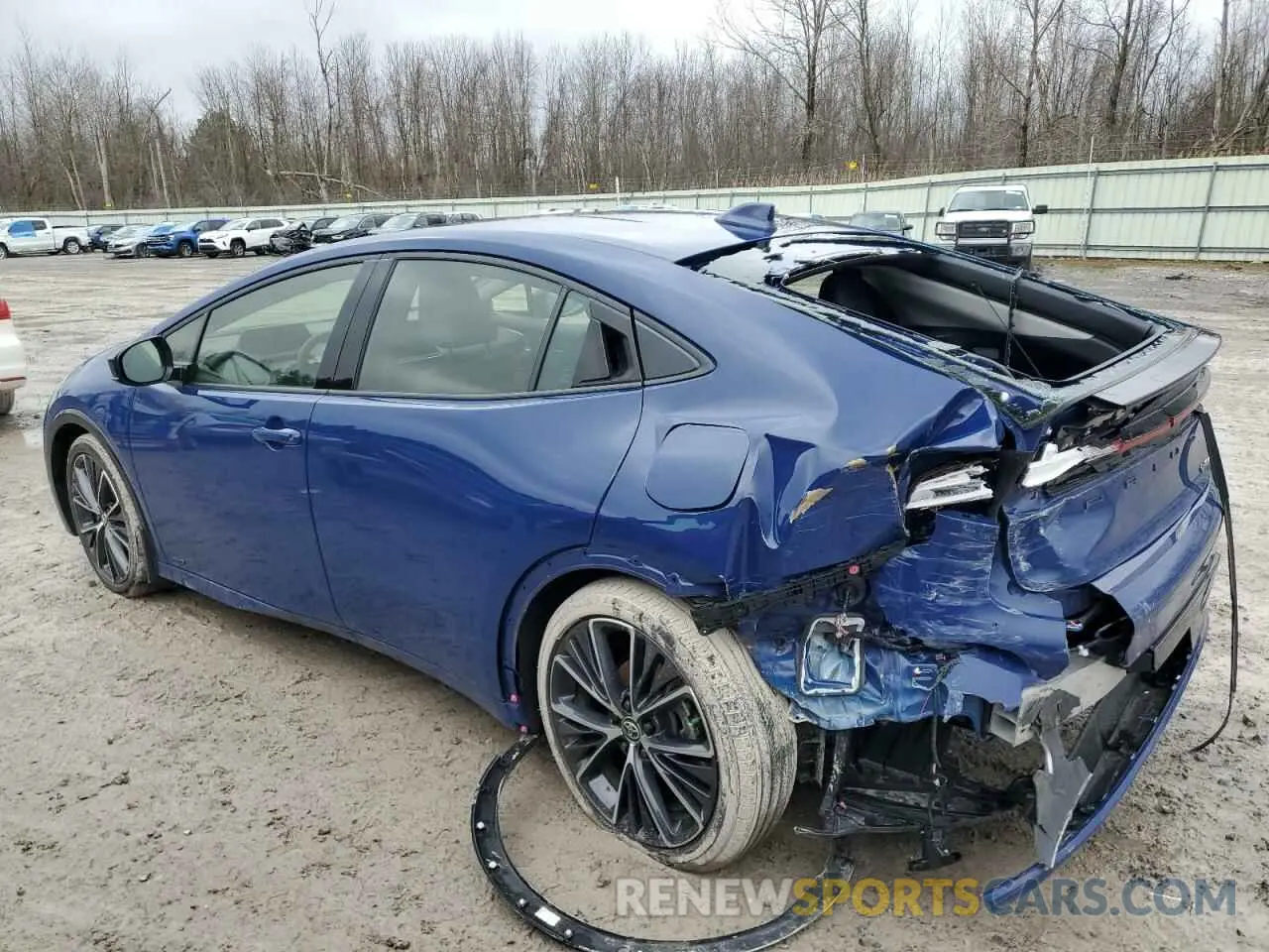2 Photograph of a damaged car JTDADABU1R3013463 TOYOTA PRIUS 2024