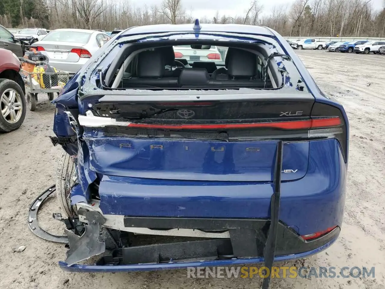 6 Photograph of a damaged car JTDADABU1R3013463 TOYOTA PRIUS 2024