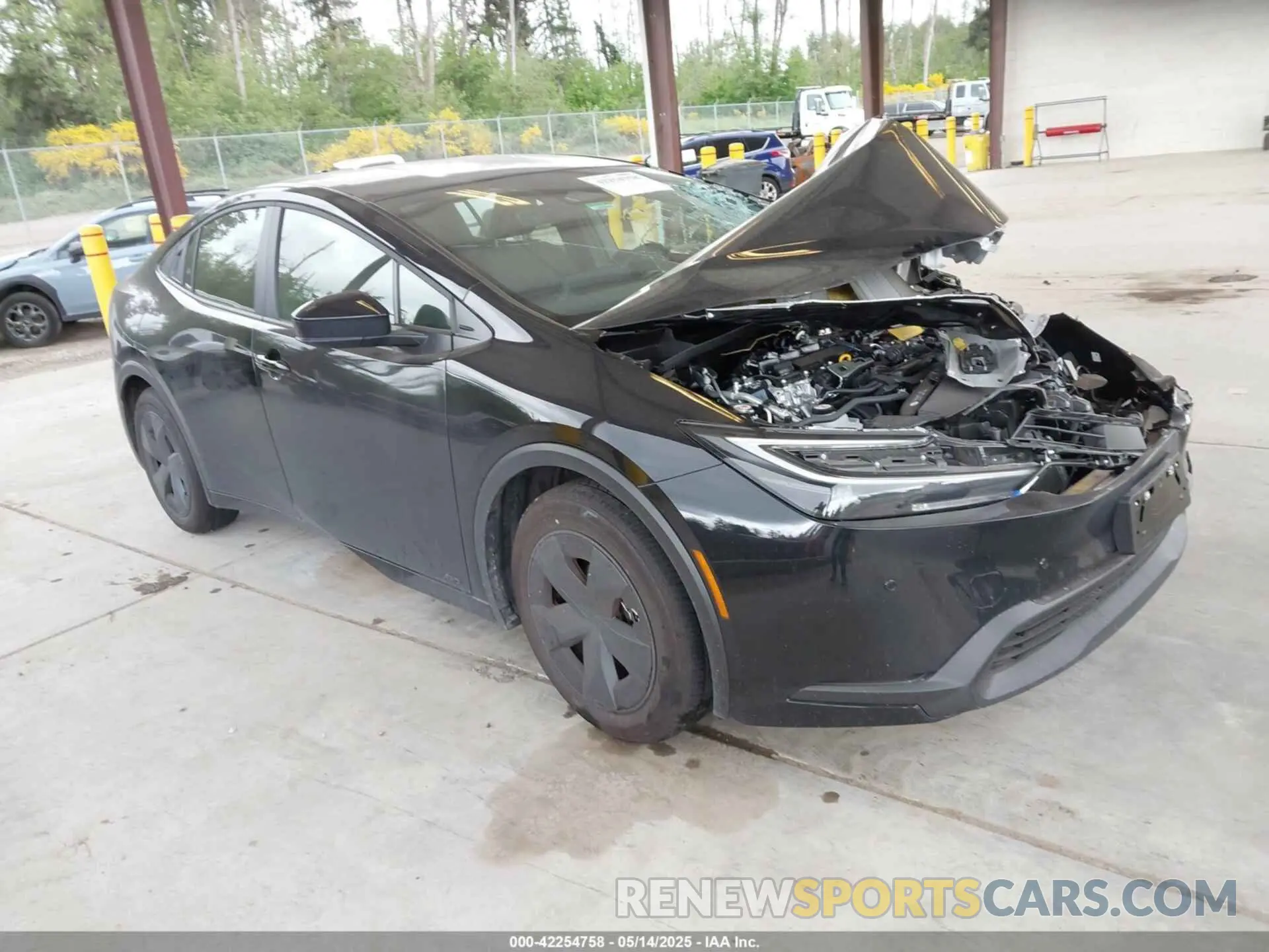 1 Photograph of a damaged car JTDADABU1R3019635 TOYOTA PRIUS 2024