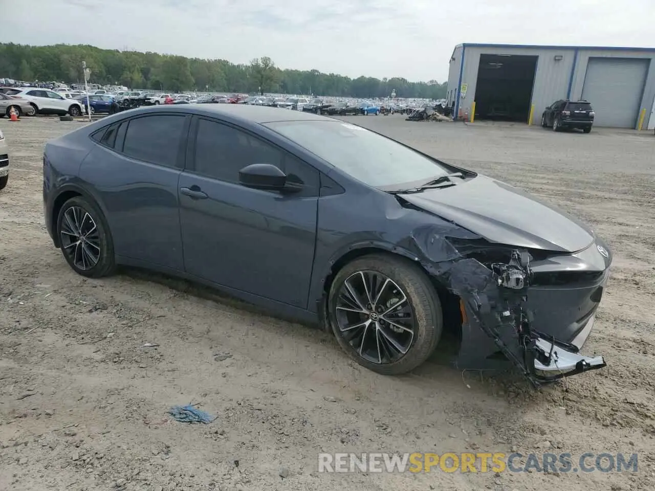 4 Photograph of a damaged car JTDADABU2R3018008 TOYOTA PRIUS 2024