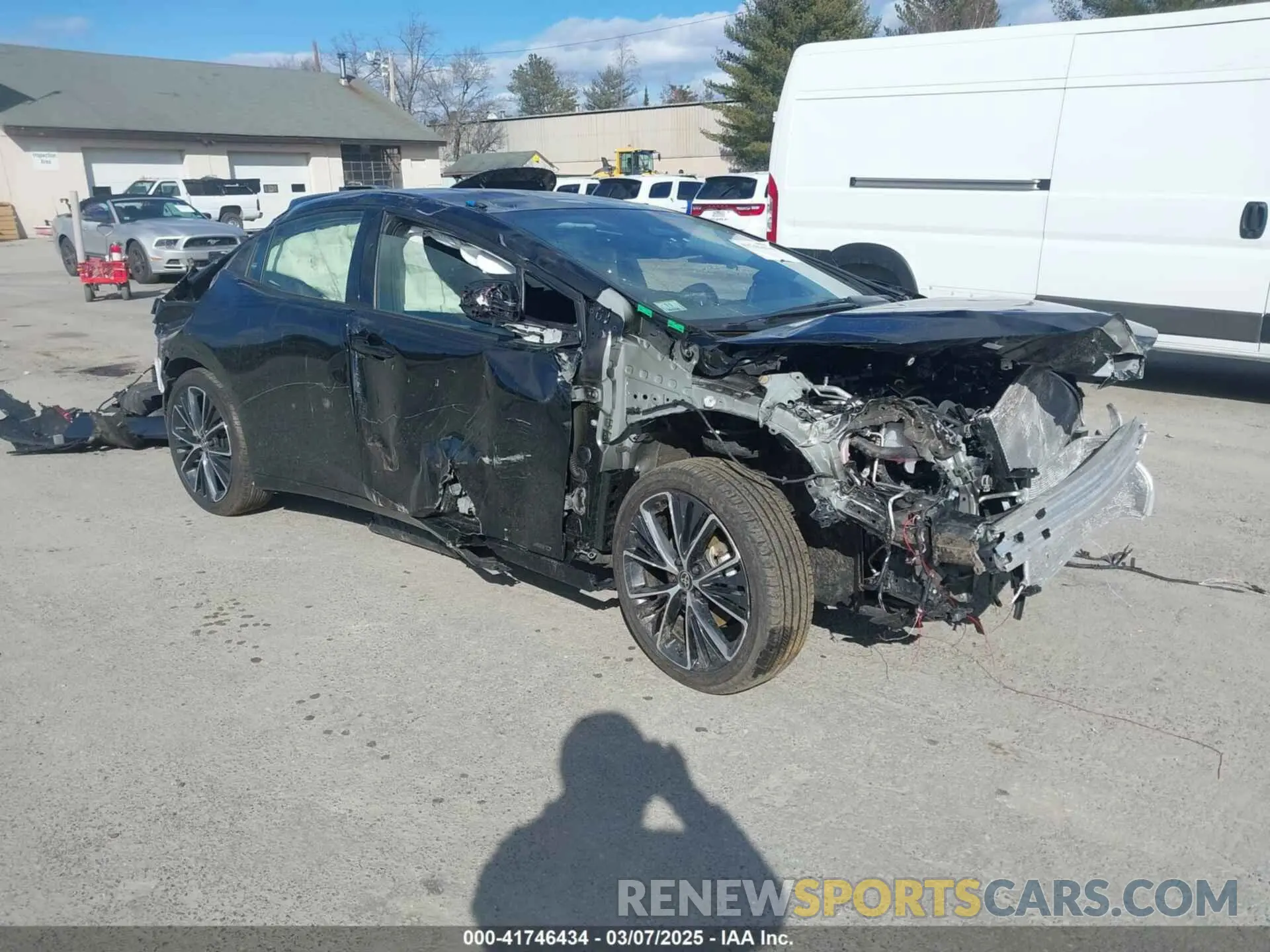 1 Photograph of a damaged car JTDADABU2R3020101 TOYOTA PRIUS 2024