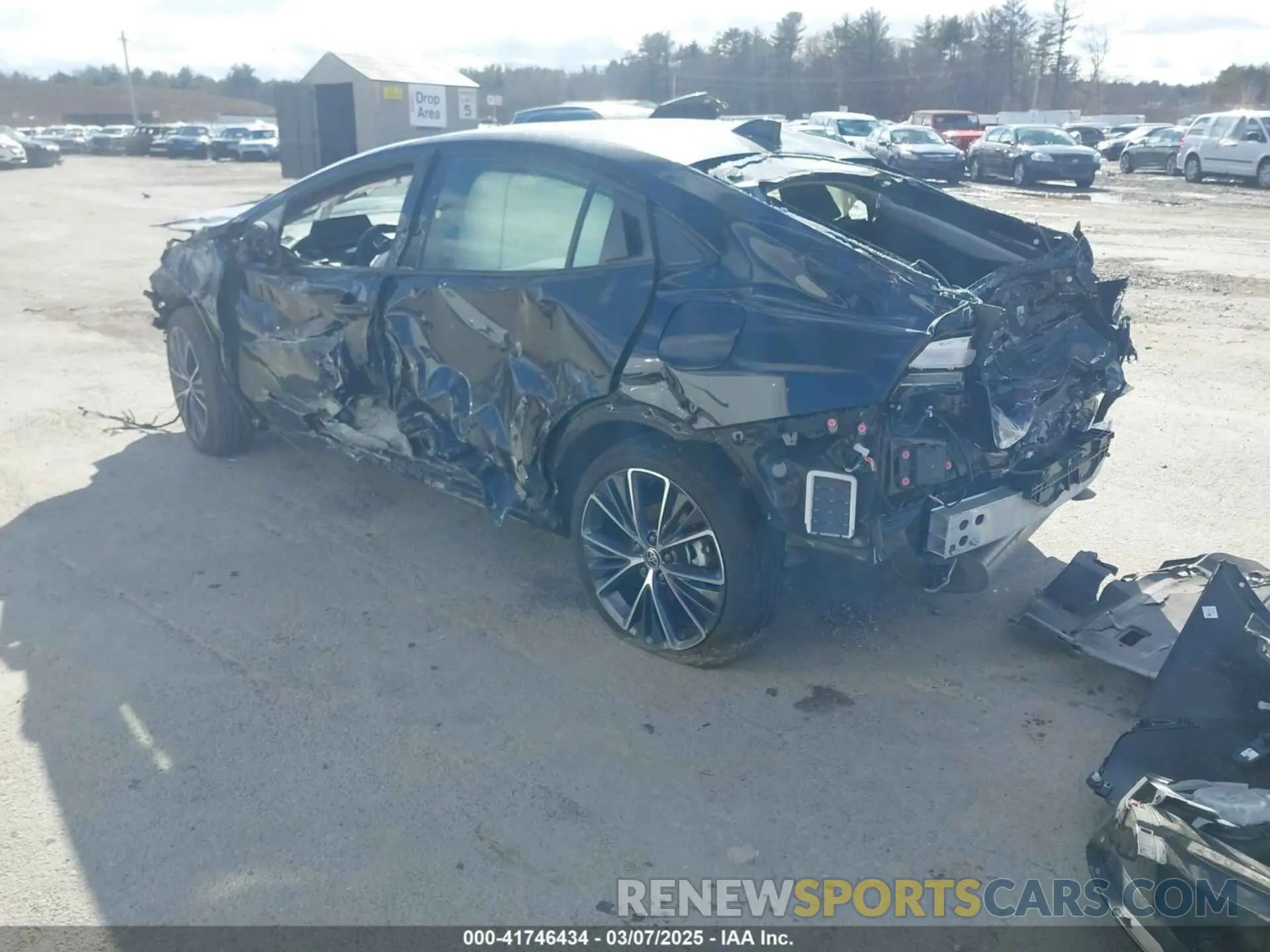 3 Photograph of a damaged car JTDADABU2R3020101 TOYOTA PRIUS 2024