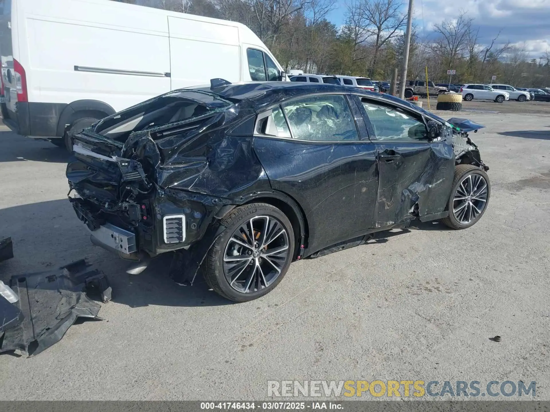 4 Photograph of a damaged car JTDADABU2R3020101 TOYOTA PRIUS 2024