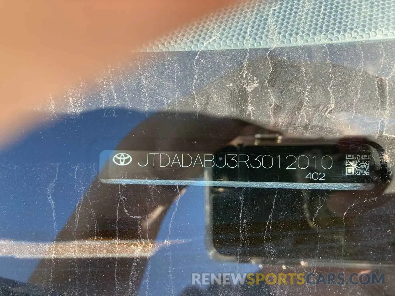 8 Photograph of a damaged car JTDADABU3R3012010 TOYOTA PRIUS 2024