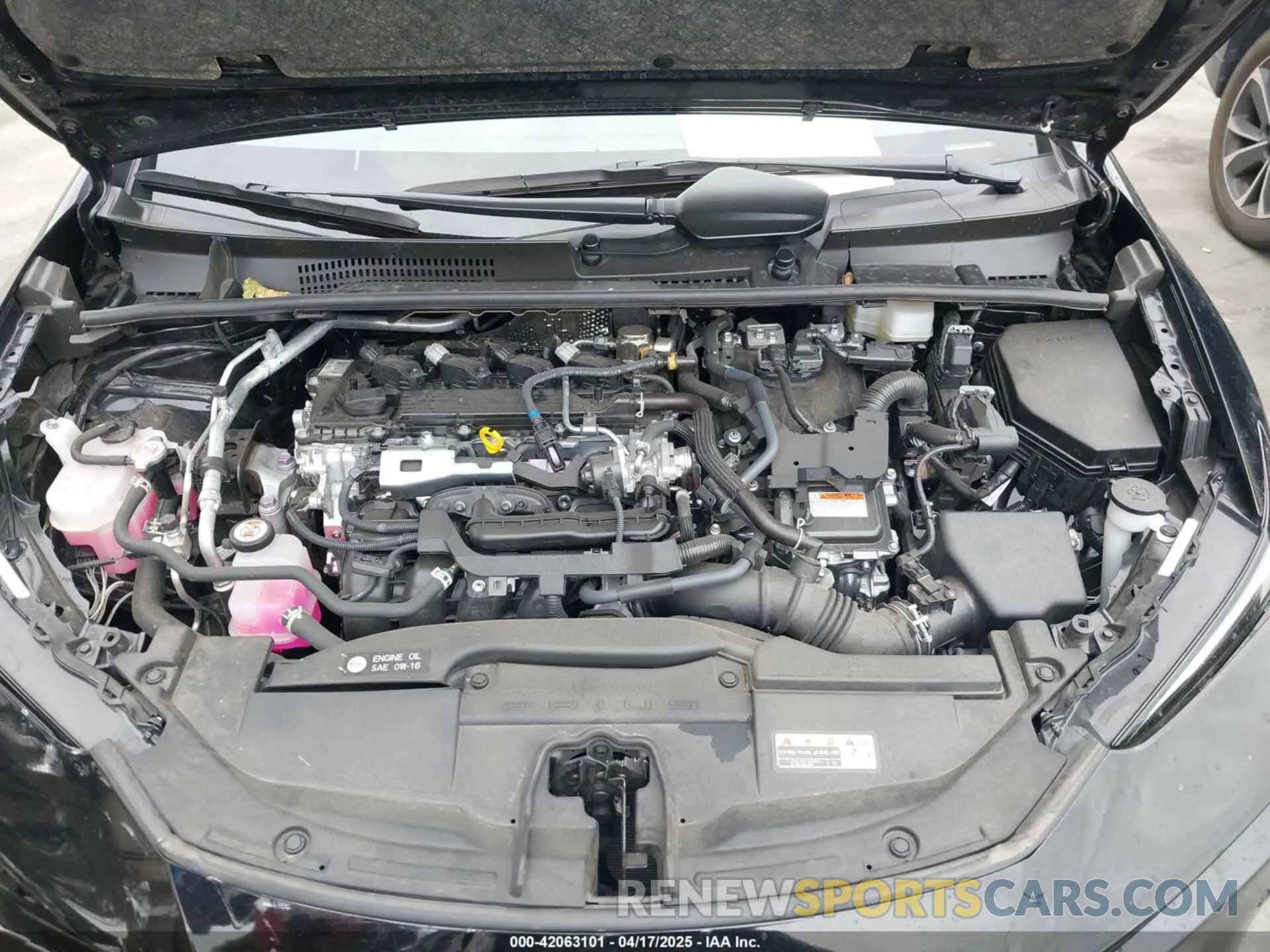 10 Photograph of a damaged car JTDADABU3R3015537 TOYOTA PRIUS 2024