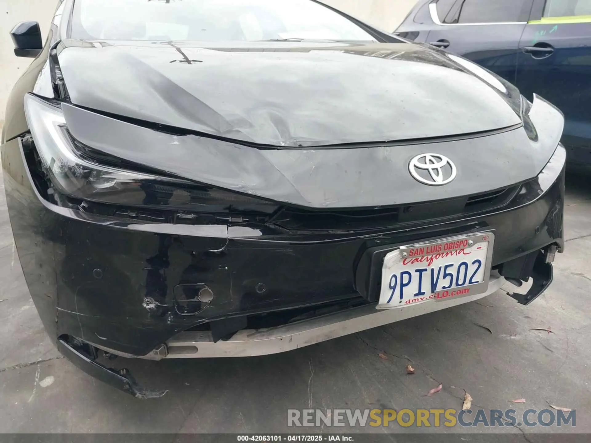 6 Photograph of a damaged car JTDADABU3R3015537 TOYOTA PRIUS 2024