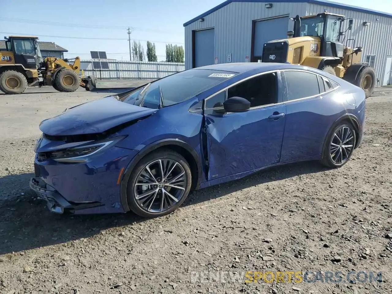 1 Photograph of a damaged car JTDADABU3R3017241 TOYOTA PRIUS 2024