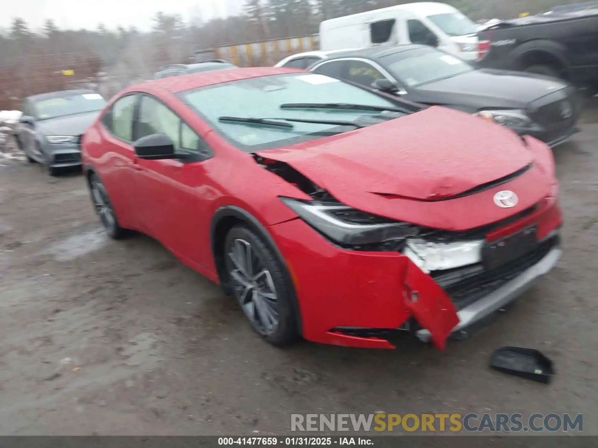 1 Photograph of a damaged car JTDADABU3R3018082 TOYOTA PRIUS 2024