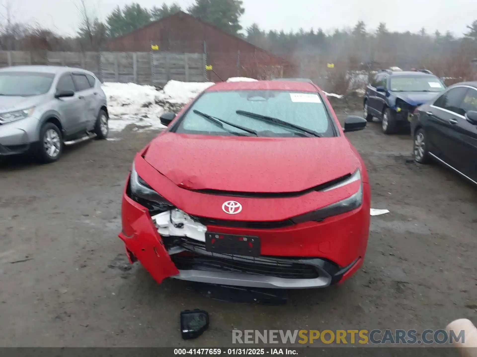 12 Photograph of a damaged car JTDADABU3R3018082 TOYOTA PRIUS 2024