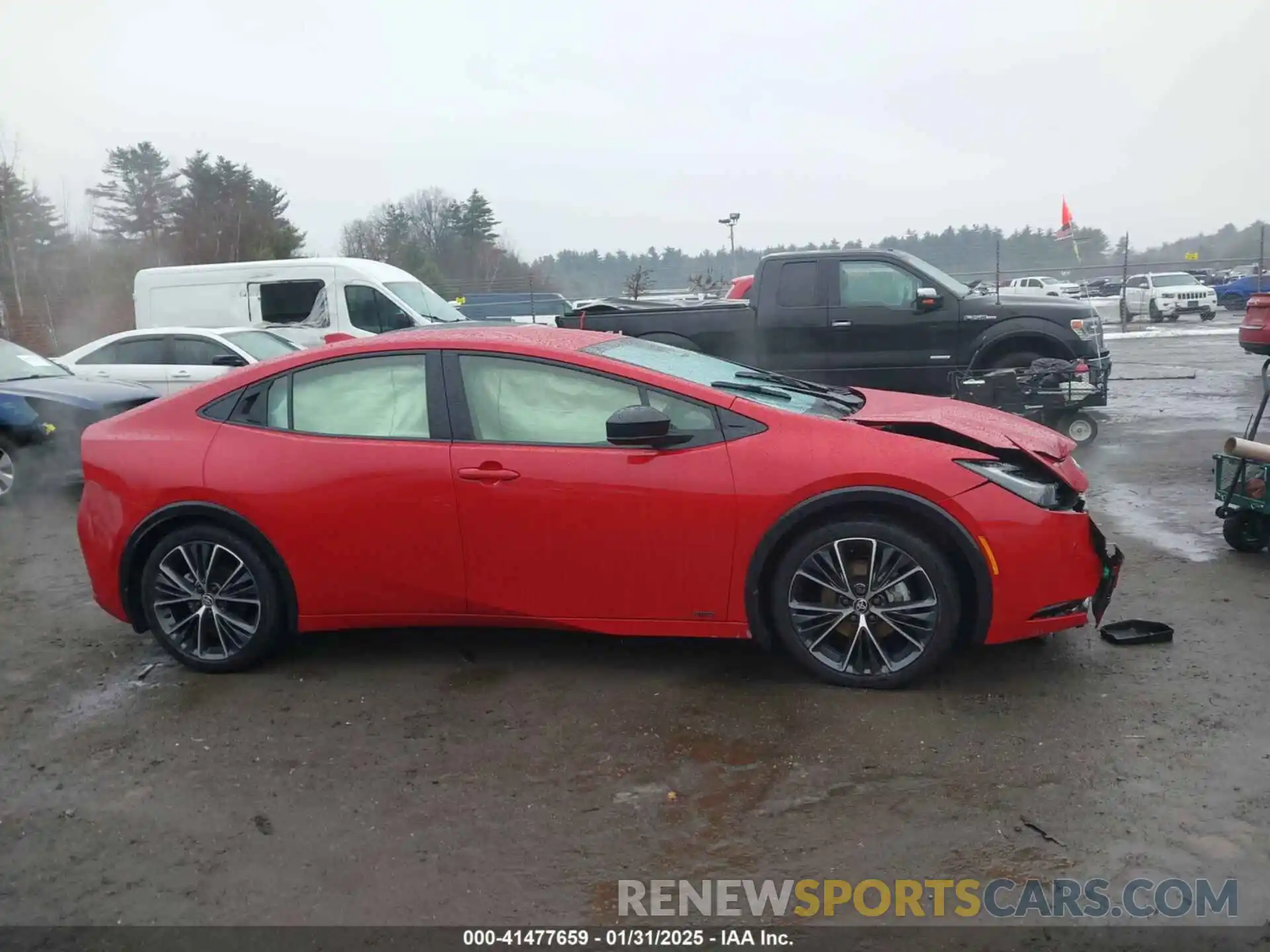 13 Photograph of a damaged car JTDADABU3R3018082 TOYOTA PRIUS 2024