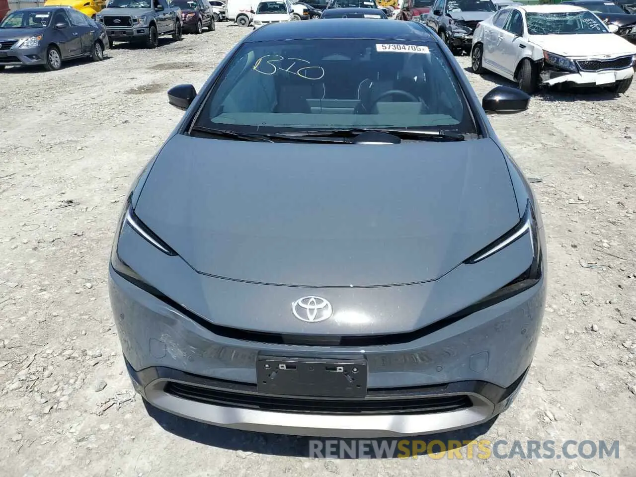 5 Photograph of a damaged car JTDADABU3R3023556 TOYOTA PRIUS 2024