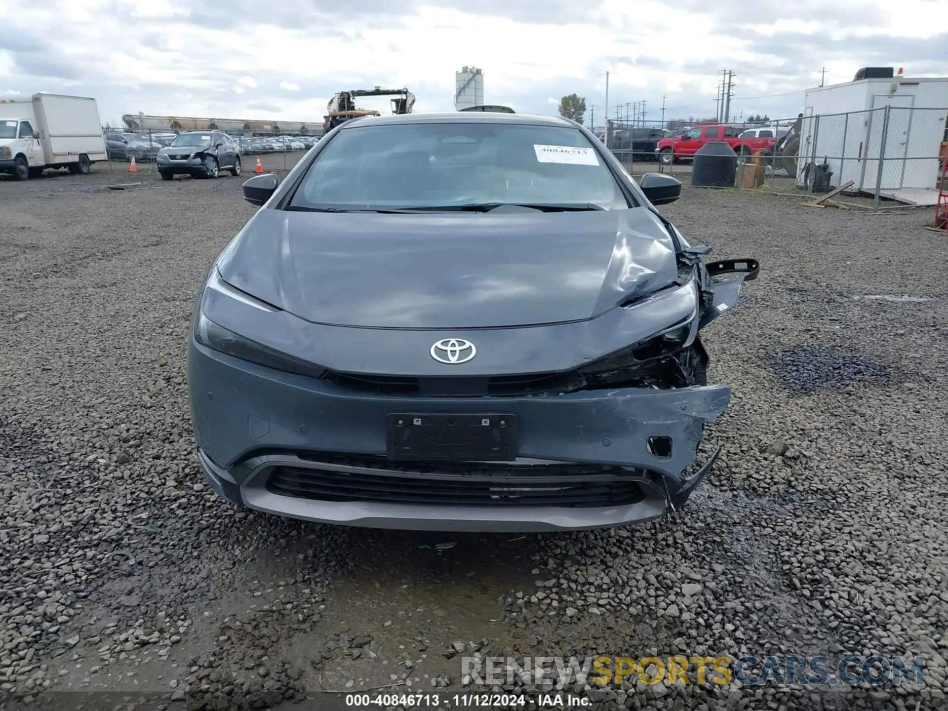 12 Photograph of a damaged car JTDADABU4R3015000 TOYOTA PRIUS 2024