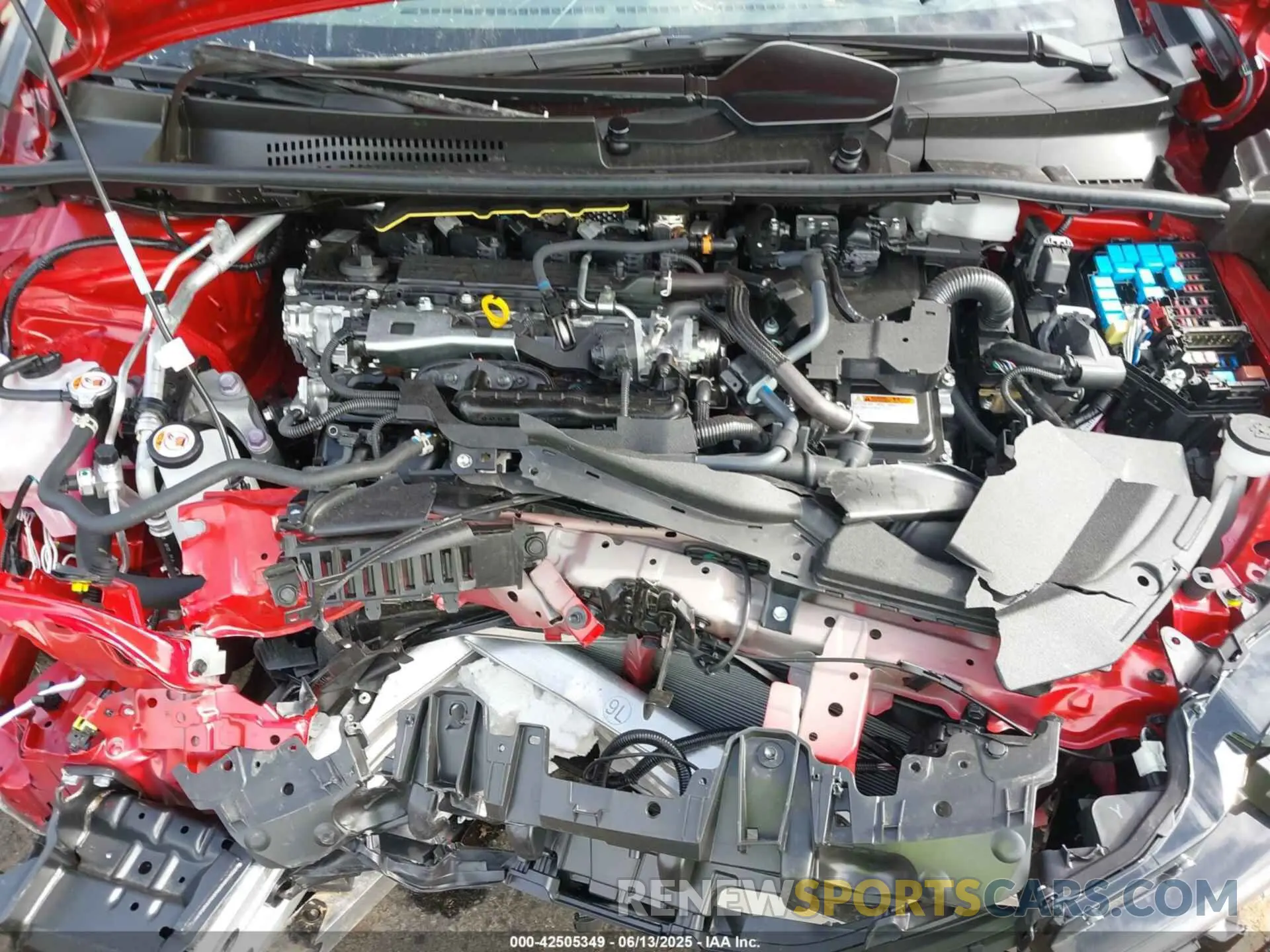 10 Photograph of a damaged car JTDADABU4R3022982 TOYOTA PRIUS 2024