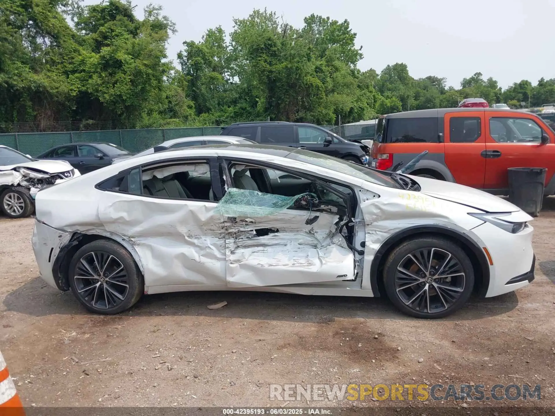 13 Photograph of a damaged car JTDADABU5R3010971 TOYOTA PRIUS 2024