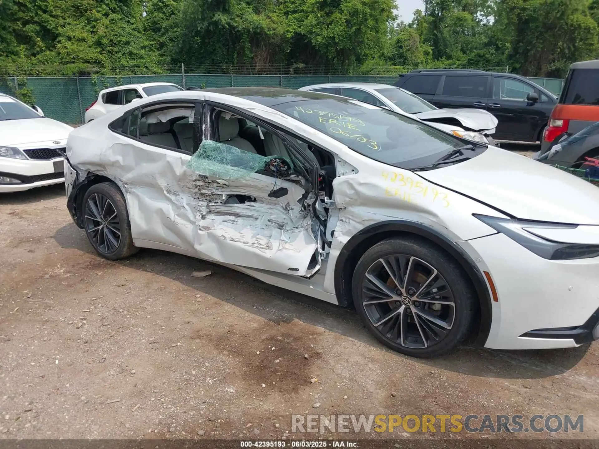 6 Photograph of a damaged car JTDADABU5R3010971 TOYOTA PRIUS 2024
