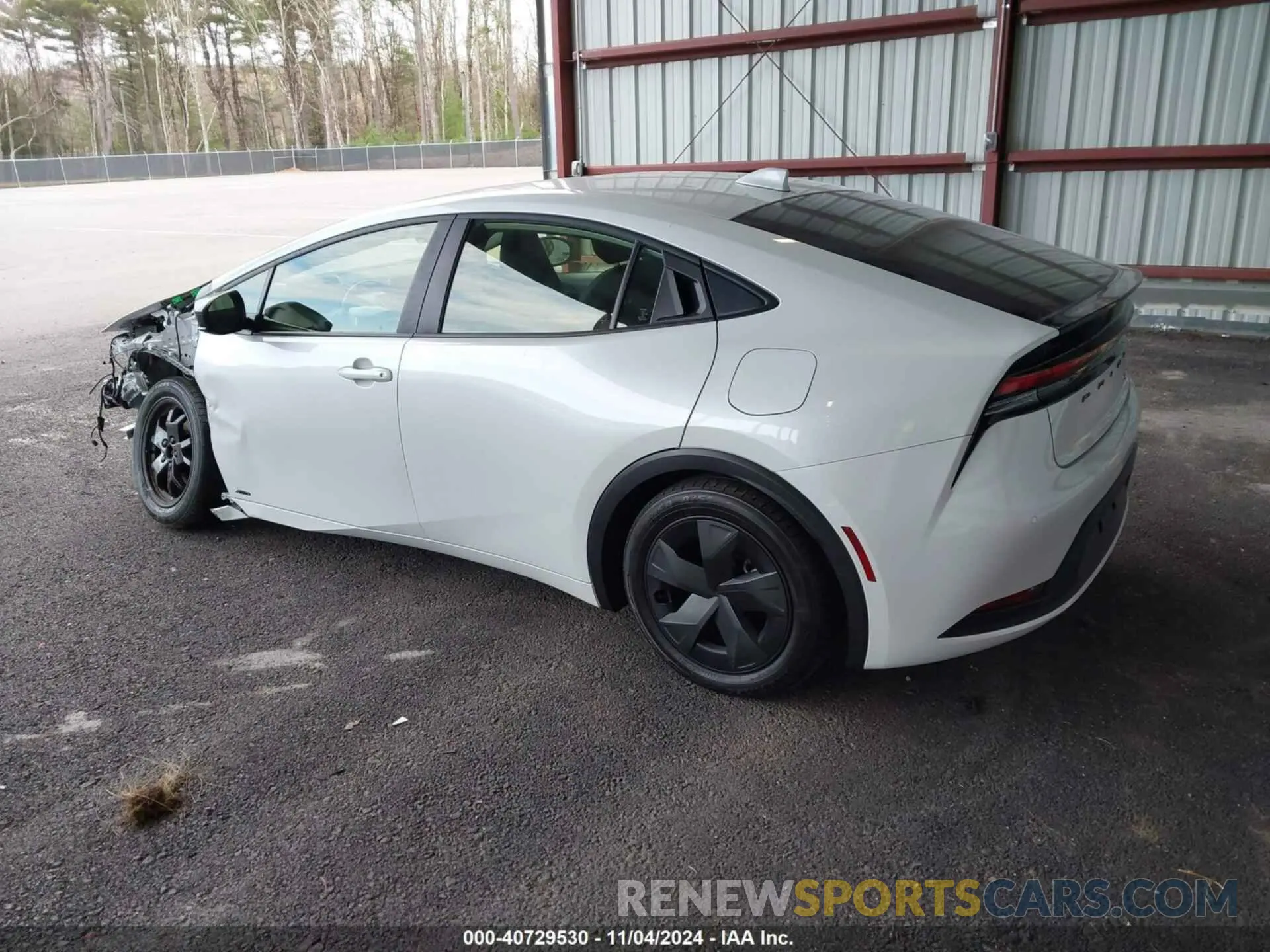 3 Photograph of a damaged car JTDADABU5R3011599 TOYOTA PRIUS 2024