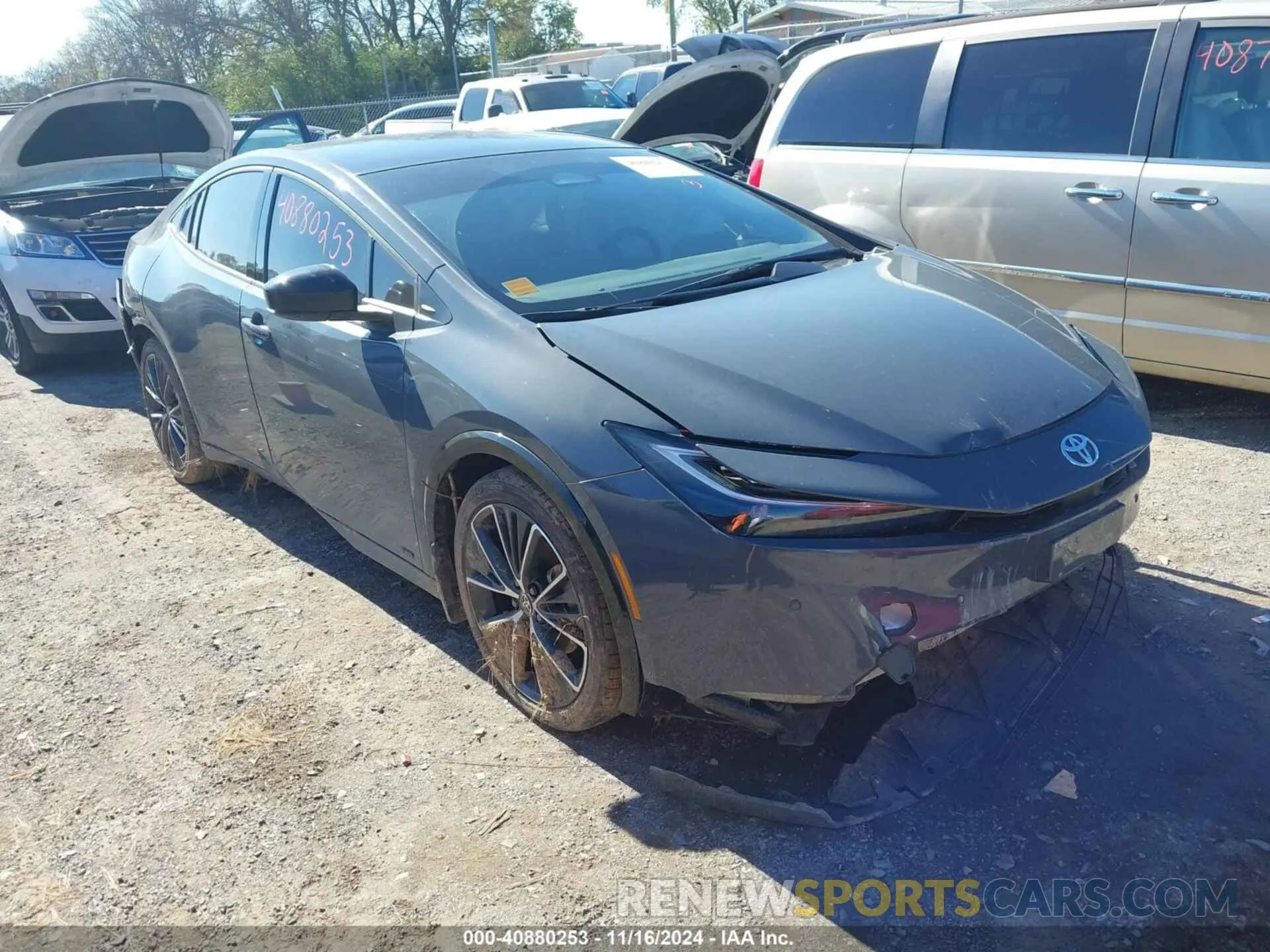 1 Photograph of a damaged car JTDADABU5R3012199 TOYOTA PRIUS 2024
