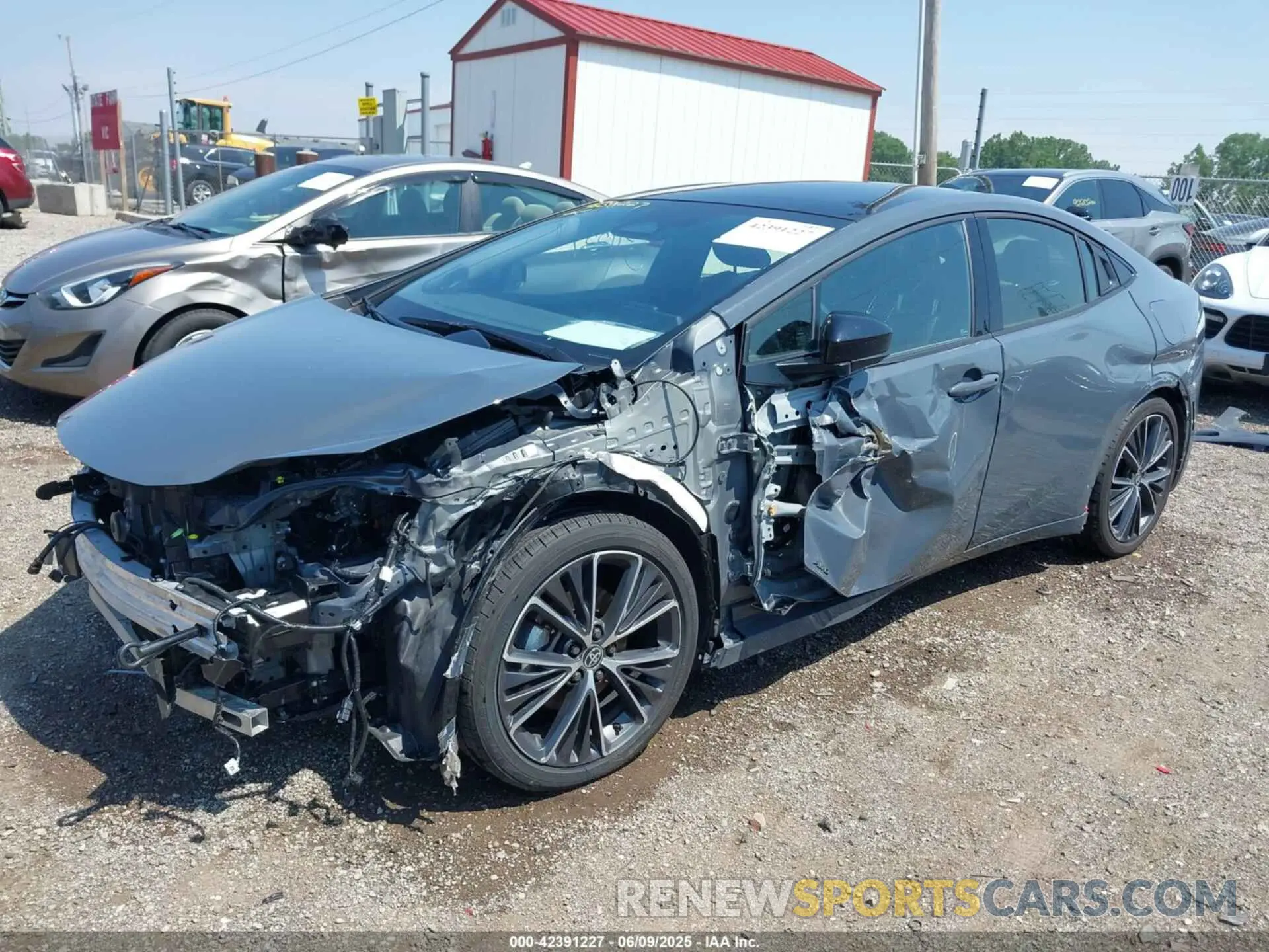 6 Photograph of a damaged car JTDADABU5R3018584 TOYOTA PRIUS 2024