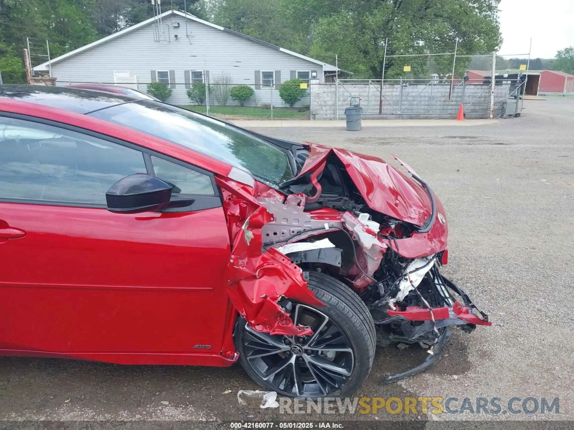 18 Photograph of a damaged car JTDADABU8R3013539 TOYOTA PRIUS 2024
