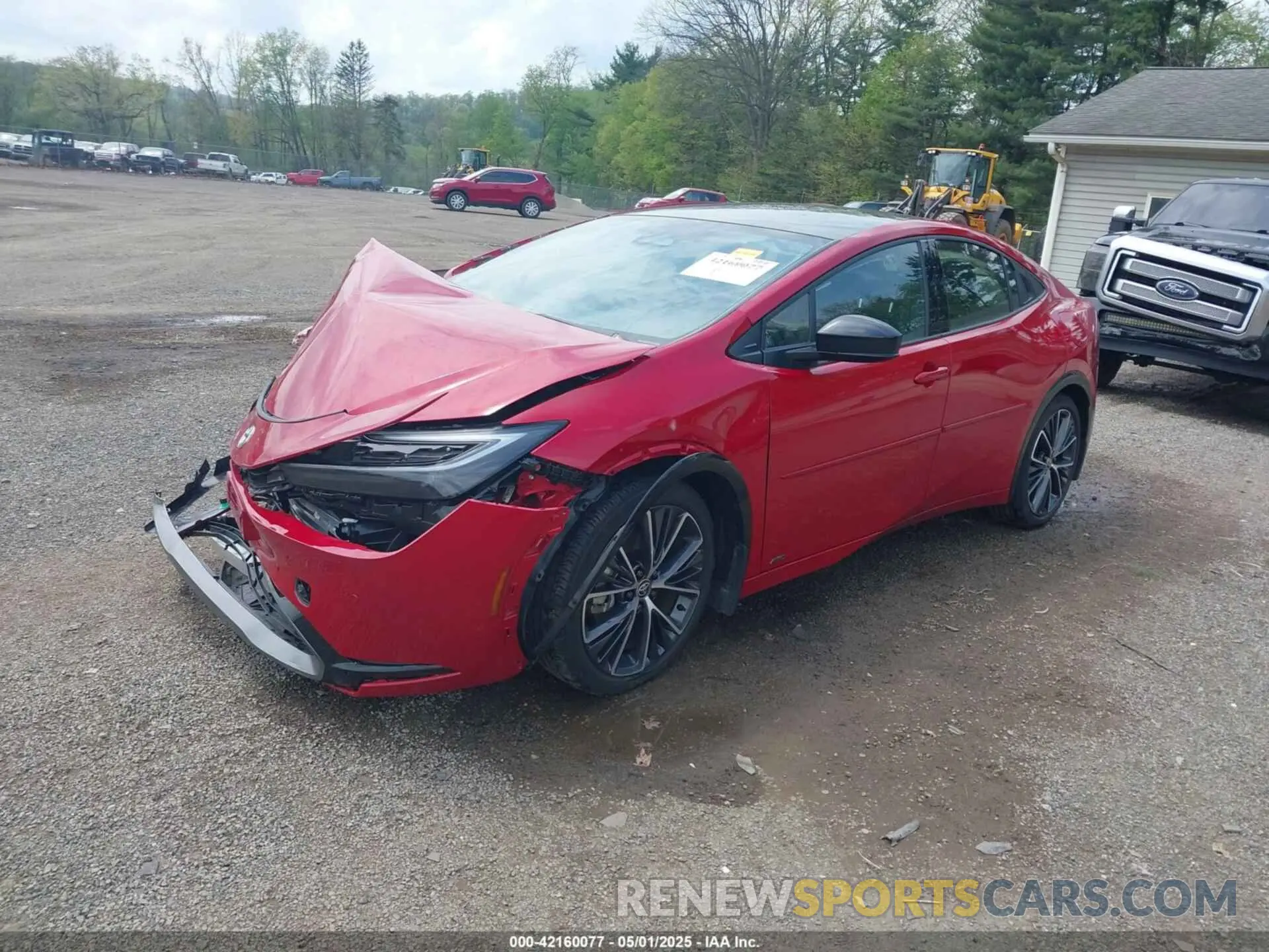 2 Photograph of a damaged car JTDADABU8R3013539 TOYOTA PRIUS 2024
