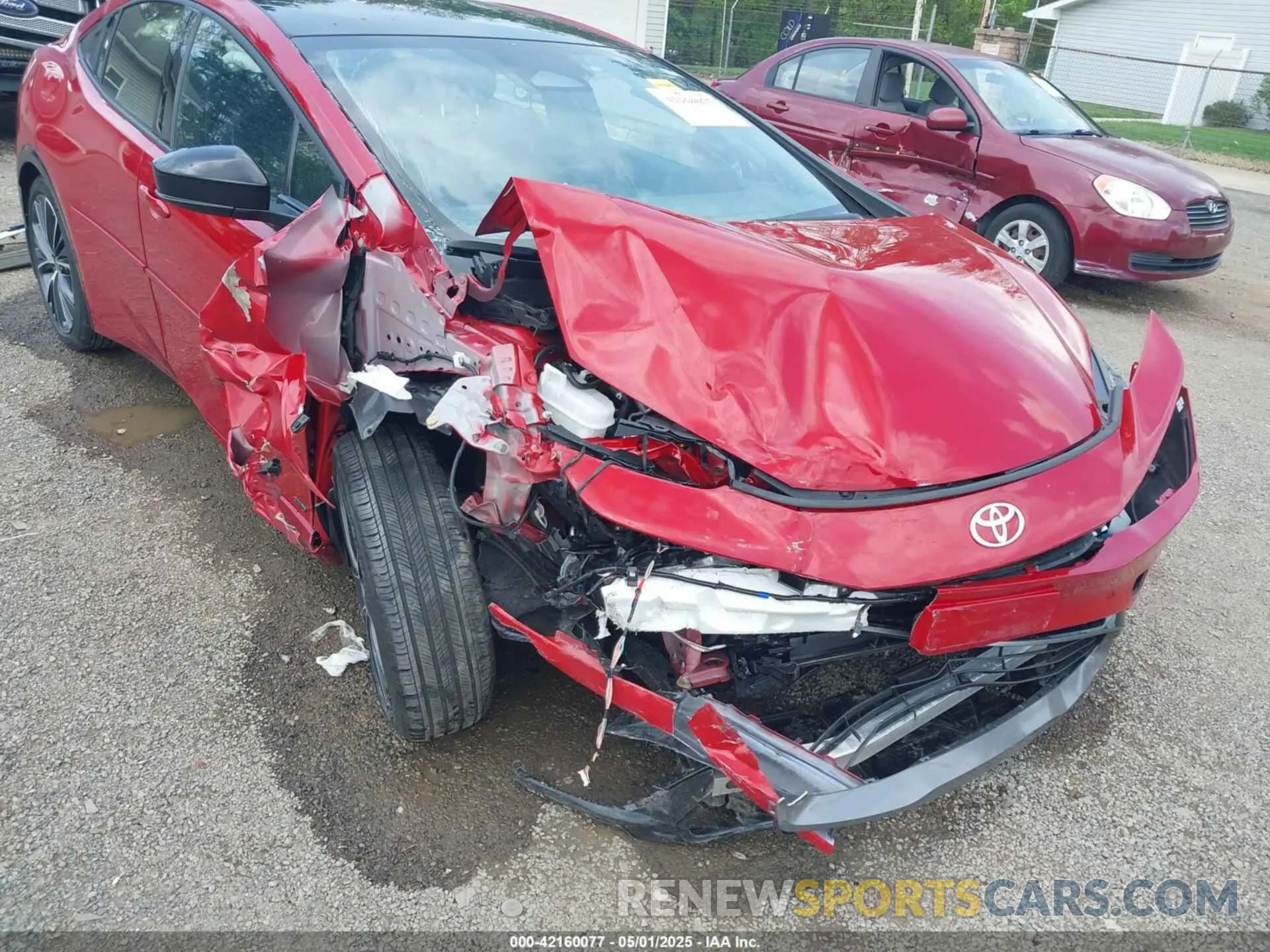 6 Photograph of a damaged car JTDADABU8R3013539 TOYOTA PRIUS 2024