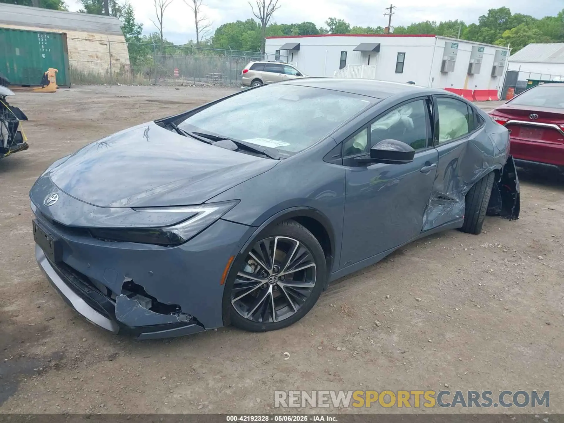 2 Photograph of a damaged car JTDADABU8R3020362 TOYOTA PRIUS 2024
