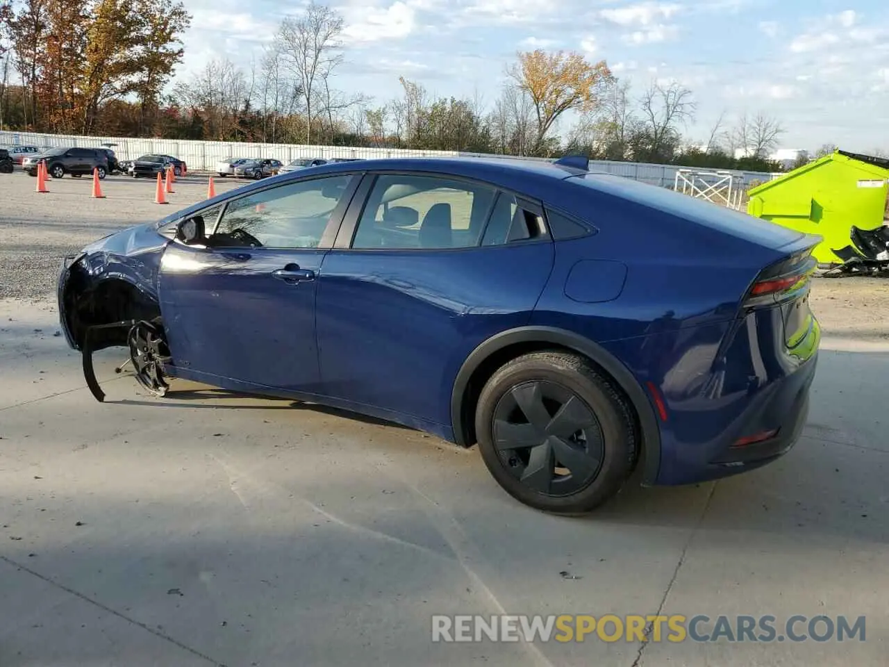2 Photograph of a damaged car JTDADABU9R3007989 TOYOTA PRIUS 2024