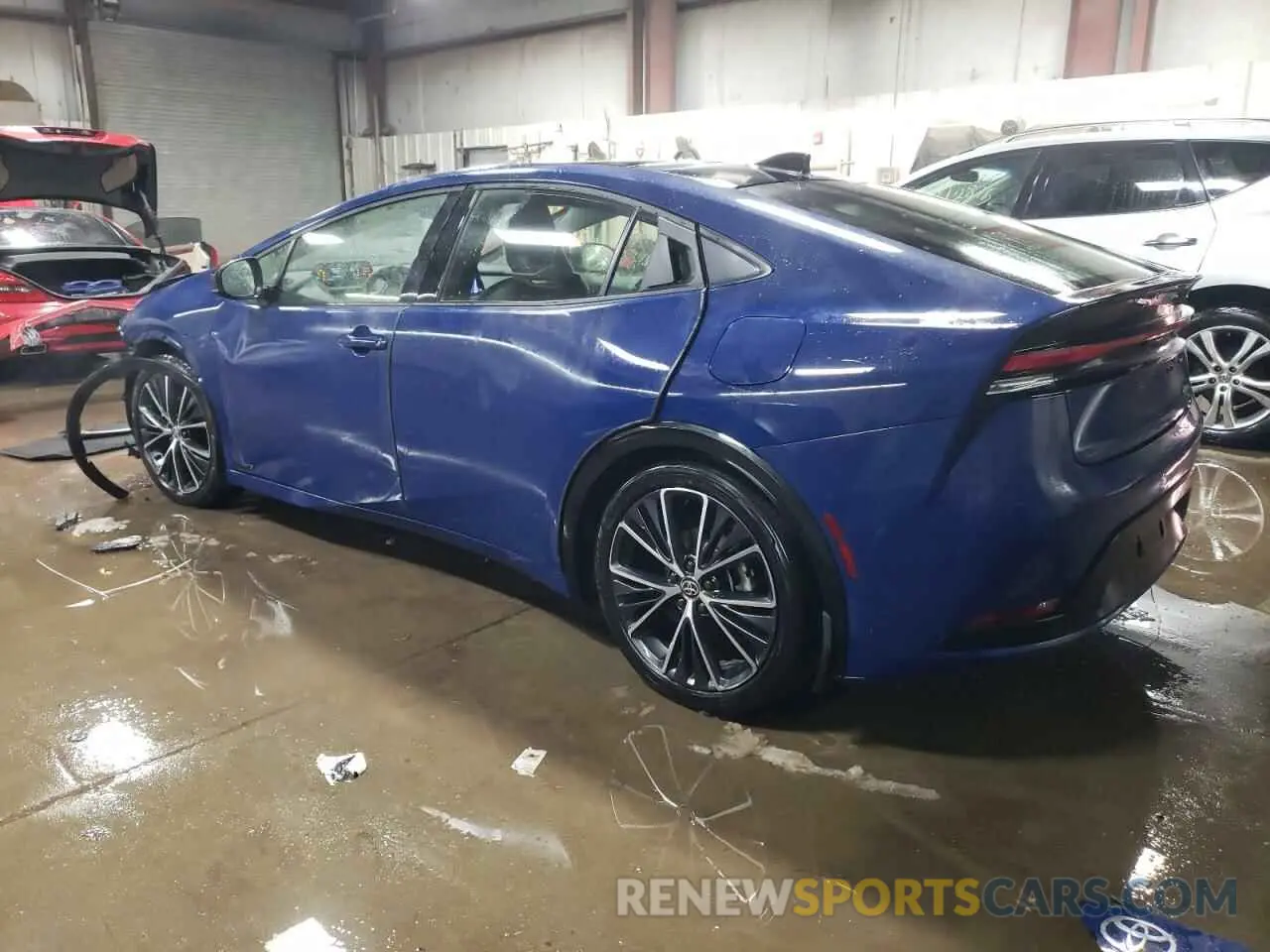 2 Photograph of a damaged car JTDADABUXR3008858 TOYOTA PRIUS 2024