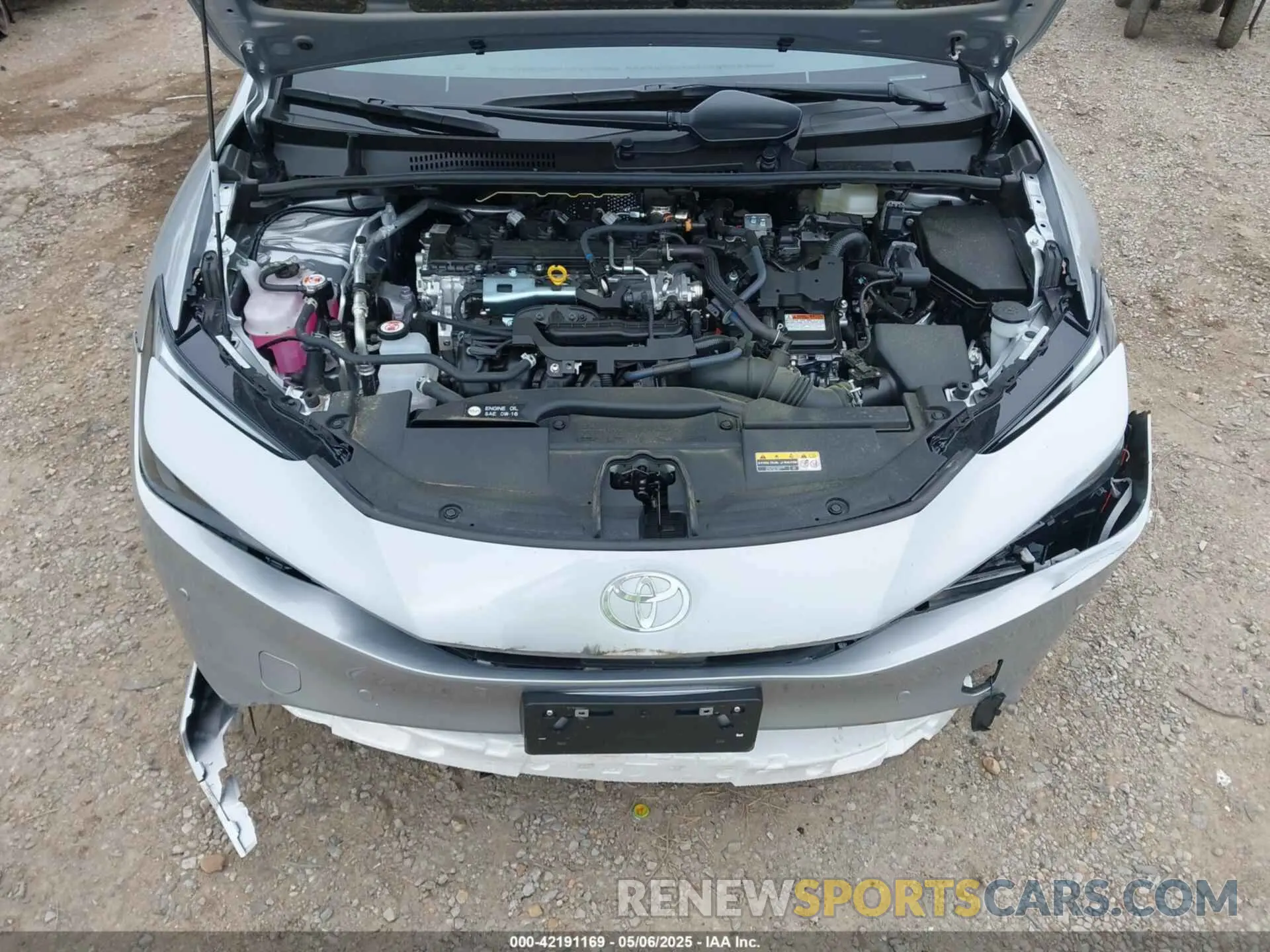 10 Photograph of a damaged car JTDACAAU1S3051396 TOYOTA PRIUS 2025