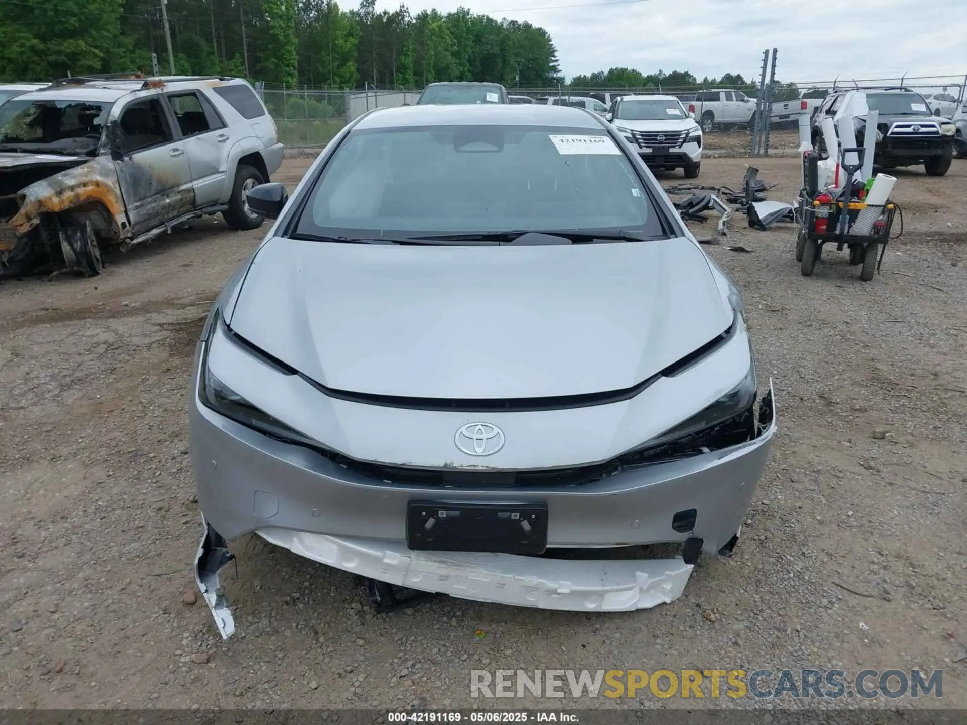 13 Photograph of a damaged car JTDACAAU1S3051396 TOYOTA PRIUS 2025