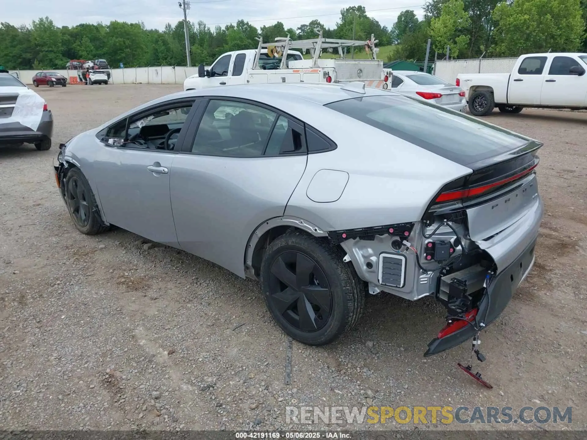 3 Photograph of a damaged car JTDACAAU1S3051396 TOYOTA PRIUS 2025
