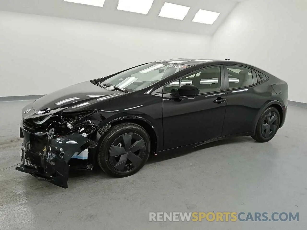 1 Photograph of a damaged car JTDACAAU1S3056016 TOYOTA PRIUS 2025