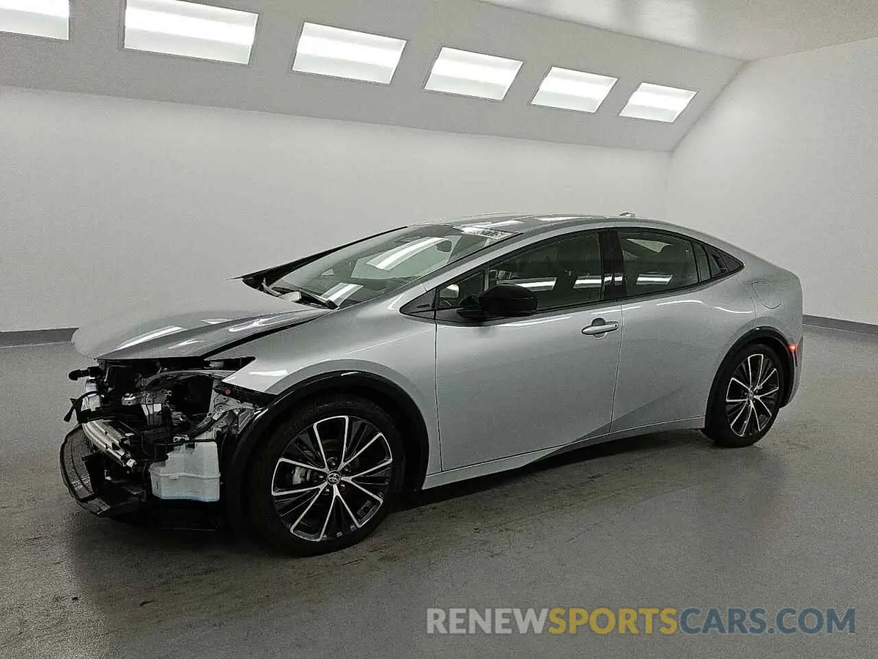 1 Photograph of a damaged car JTDACAAU2S3049706 TOYOTA PRIUS 2025