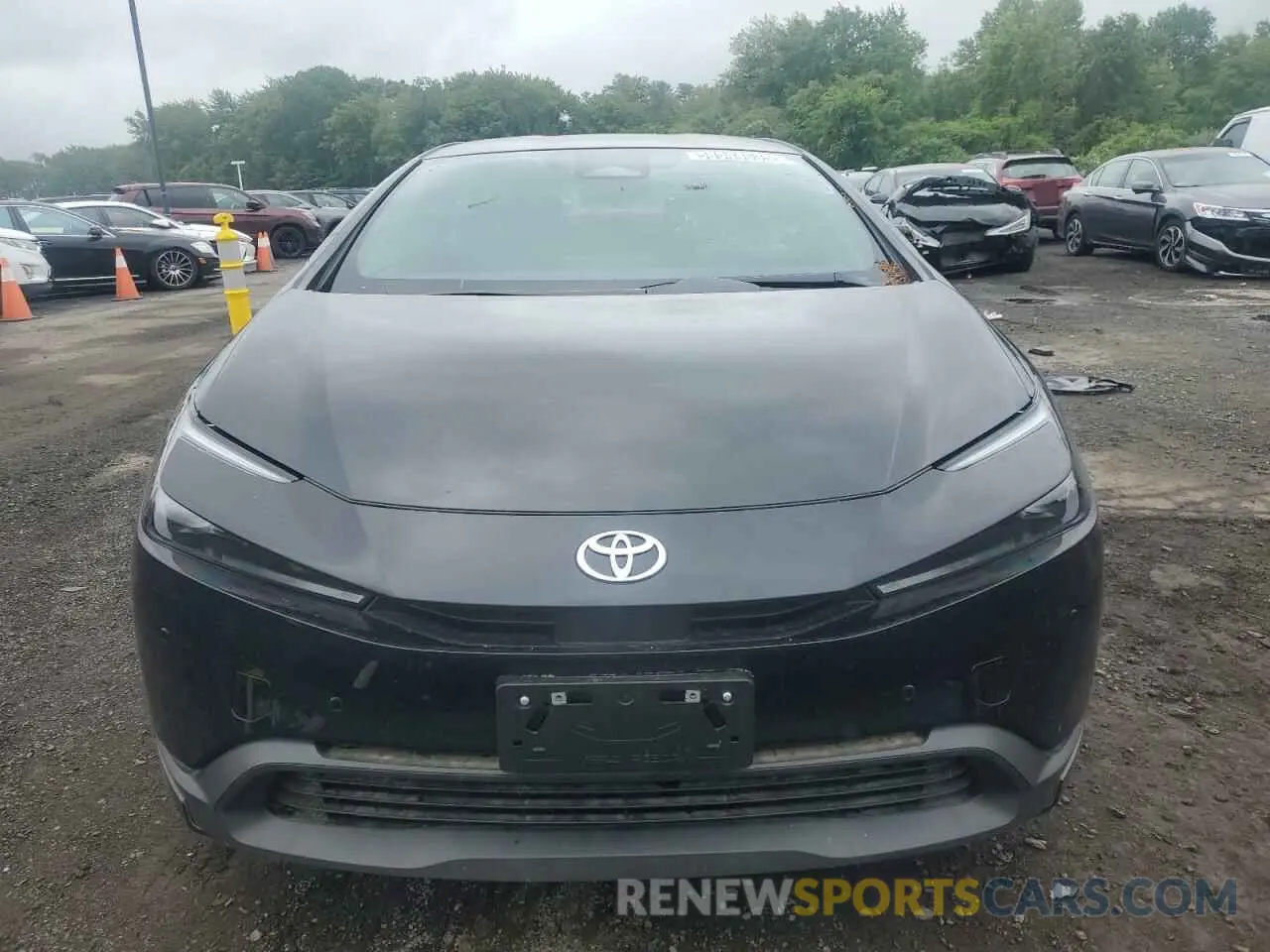 5 Photograph of a damaged car JTDACAAU3S3053196 TOYOTA PRIUS 2025